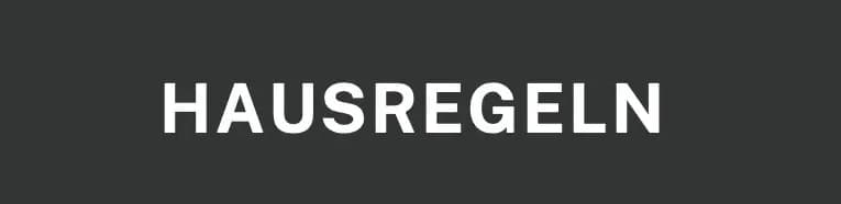 Hausordnung